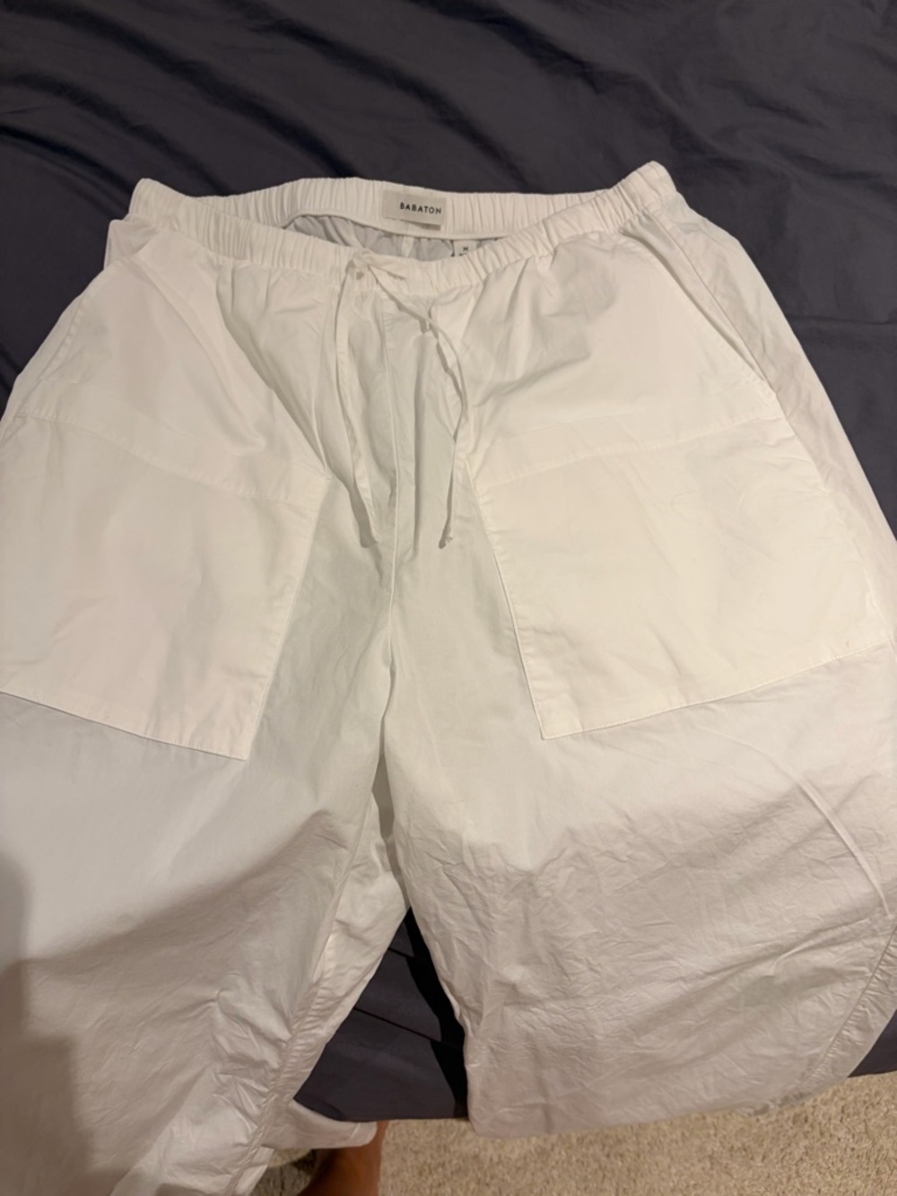 Babaton white poplin pants - Picture 5 of 6
